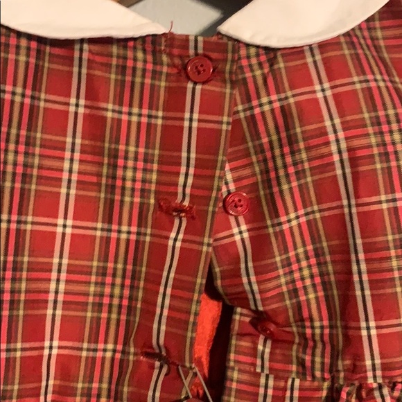 Baby Gap plaid smocked collar dress - Picture 5 of 8